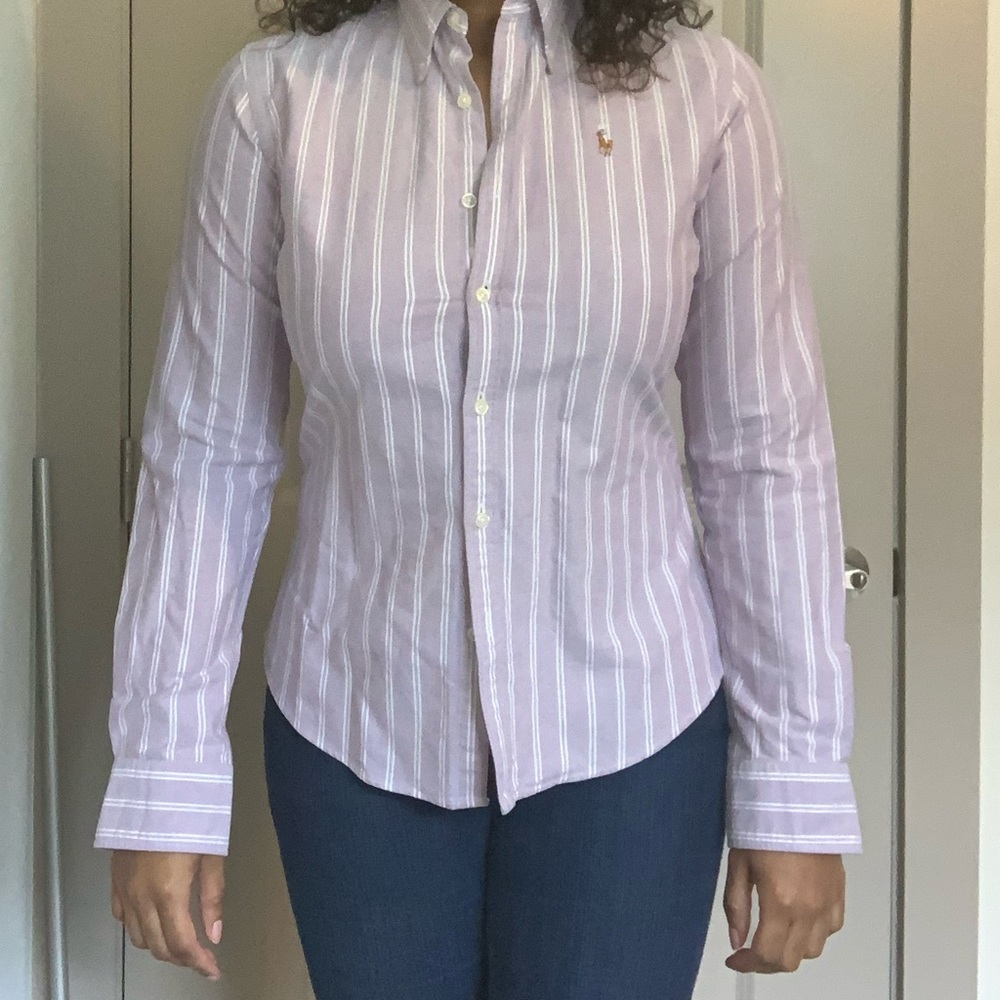 Ralph Lauren Striped Botton Down Shirt